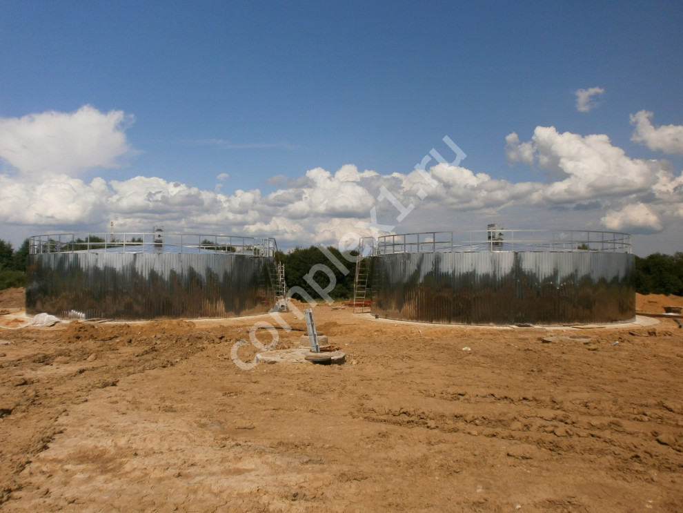 Резервуары 1080 м3 (2х540) для индустриального парка: фото №2